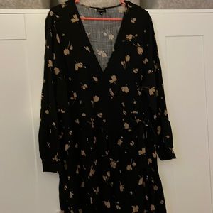 Who what wear maxi wrap dress size 2x